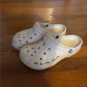 White Crocs Clogs